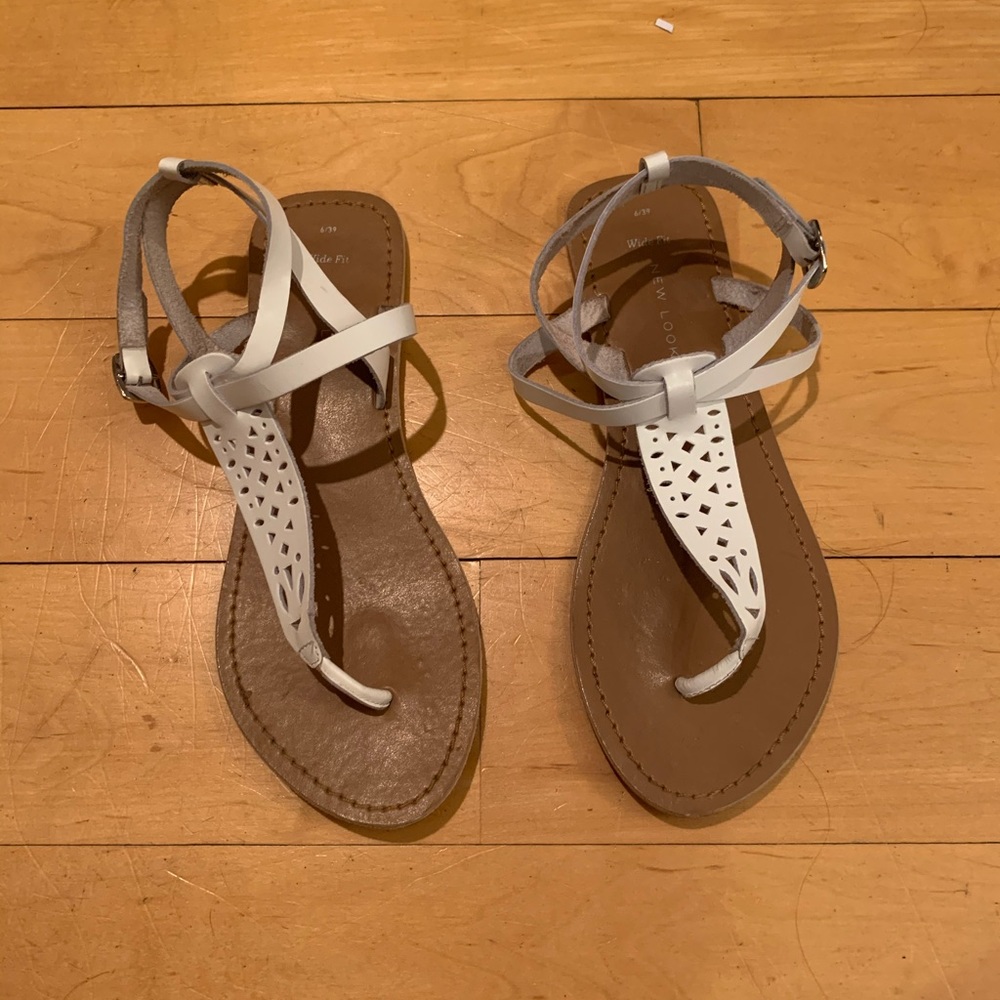 White Sandals